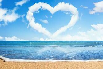 Valentine Beach Wallpaper