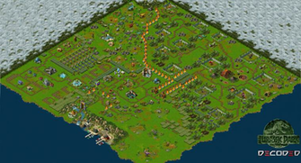 Jurassic Park Builder Full Map By Iresarts Watch Fan Art Wallpaper