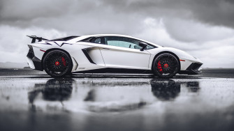 Lamborghini Aventador Sv HD Wallpaper