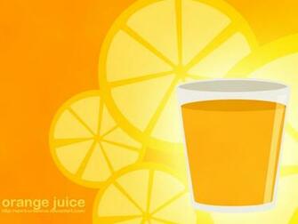 Wallpaper Orange Juice By Spirit Uroborus