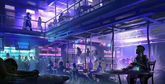 Cyberpunk Night Club By Dsorokin755