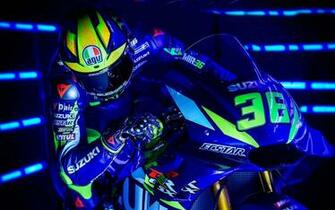 Wallpaper Suzuki Gsx Rr Joan Mir Motogp Race