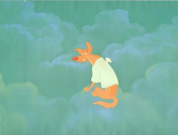 All Dogs Go To Heaven Production Cel Photo