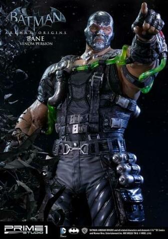 Official Batman Arkham Origins Bane Venom Version Scale