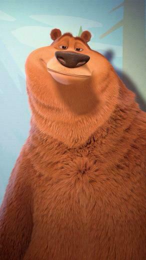 Cute Bear iPhone Wallpaper Background