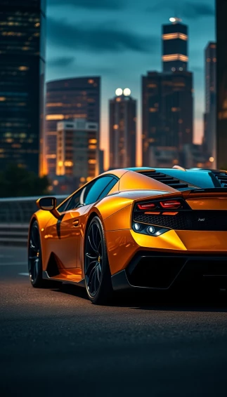 Gold Lamborghini Wallpaper