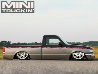 Mini Truckin Desktop Wallpaper January Ford Ranger Rear