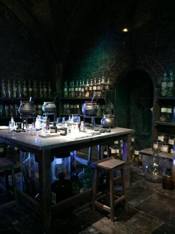 Potions Classroom Hogwarts Aesthetic Harry Potter
