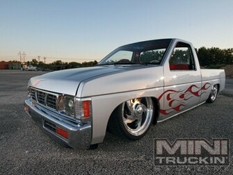 Mini Truckin Desktop Wallpaper May Nissan Hardbody Front