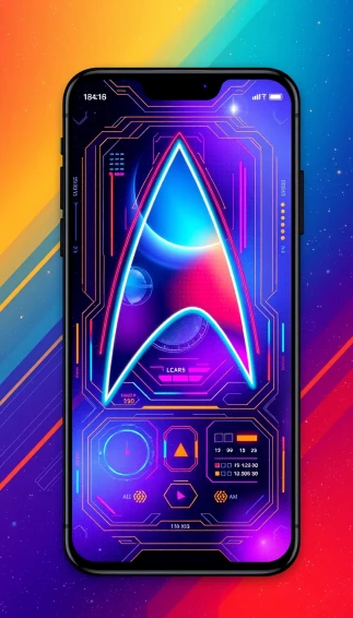 Lcars Phone Wallpaper