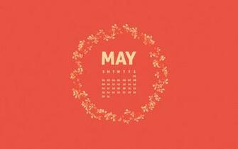 Click To The May Desktop Calendar Wallpaper In