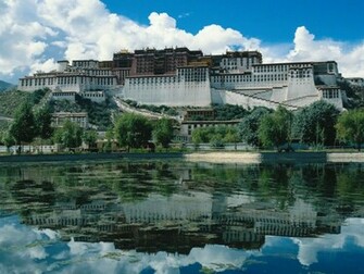 Tibet S Of The Potala Lhasa