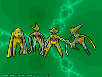 Shiny Deoxys Wallpaper By Purplealloy01