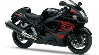 Black Suzuki Hayabusa HD Wallpaper