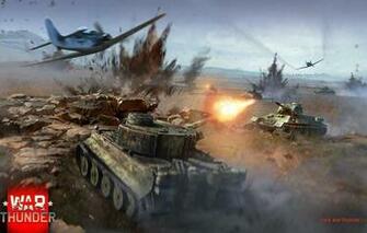 Wallpaper War Thunder Tiger Il Games
