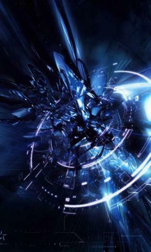Mobile Wallpaper Abstract Scifi