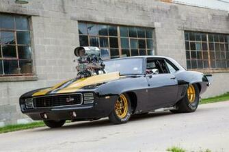 Chevy Camaro Z Muscle Cars Supercharger Ihra Pro Mod