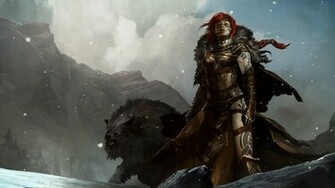 Fantasy Warriors Wallpaper Guild Wars