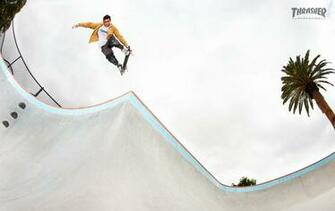 Thrasher Skateboarding Wallpaper HD Area