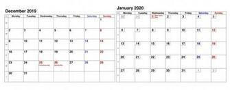 December January Calendar Wallpaper Net Market Media