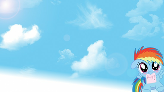 Cute Rainbow Dash Wallpaper By Theflofic