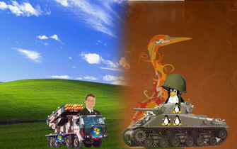 Linux Vs Windows Wallpaper Car Tuning