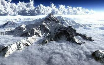 Snowy Mountains Wallpaper