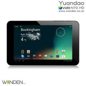 Yuandao Vido N70HD Inch Google Android Tablet Pc 16gb