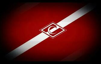 Wallpaper Strip Logo Moscow Red White Spartacus
