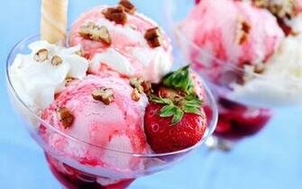 Delicious Ice Cream Widescreen HD Wallpaper