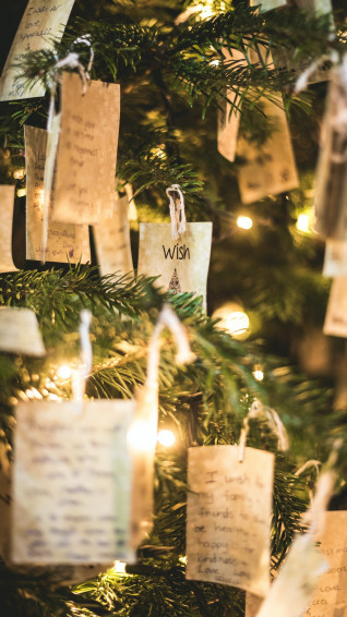 Christmas Wishes iPhone Wallpaper That