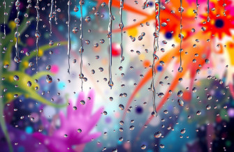 3d Rain Wallpaper