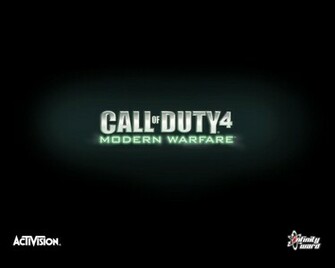 Call Of Duty Modern Warfare HD Wallpaper Logo