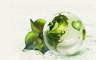 Green Earth Desktop Wallpaper Leaf Background