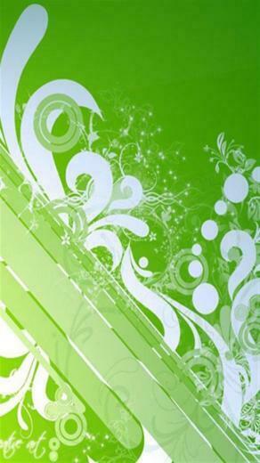 Green Abstract Art Wallpaper iPhone