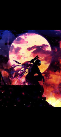 Ladda Ner Mobiltelefonmed Kimetsu No Yaiba Wallpaper