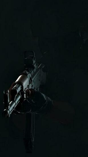 Playerunknown S Battlegrounds Gun Dark Wallpaper