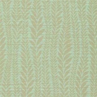 Duck Egg Blue Gold Florian Harlequin Arkona Wallpaper