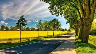 Late Summer Landscape HD Wallpaper In