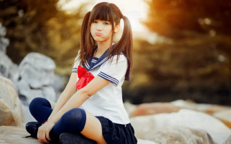 Asian Women Wallpaper