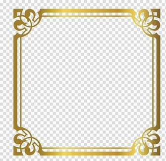 Gold Border Diploma Paper Frames Taobao Label Decorative
