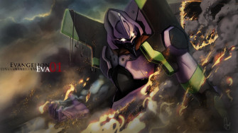 Anime Neon Genesis Evangelion Mech Eva Unit