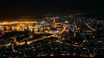 Ville Fonds D Cran HD 4k Nuit Panorama Lumi Res