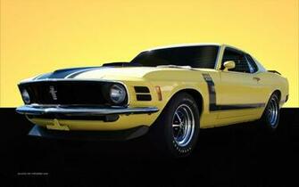 Ford Mustang Boss Fastback Wallpaper