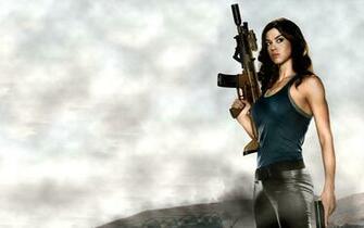 Guns Rifles Machine Women Females Girls Sexy Sensual Babes