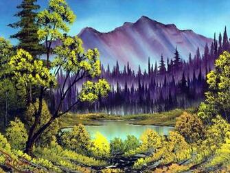 Bob Ross Paintings Oil Landscape