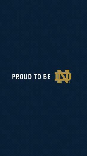 Notre Dame Football Team Logo Wallpaper For iPhone HD
