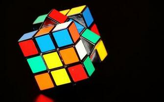 Rubiks Cube Background Image HD All White