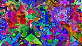 Large Flower Print Wallpaper