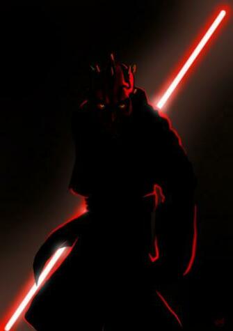 Funmozar Darth Maul iPhone Wallpaper